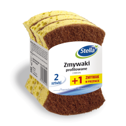 Zmywak profilowane z miedzią 2+1 Stella