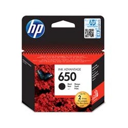 HP oryginalny ink CZ101AE, HP 650, black, 360s, 6,5ml, HP Deskjet Ink Advantage 2515AiO,3515e-Ai0,3545,4515