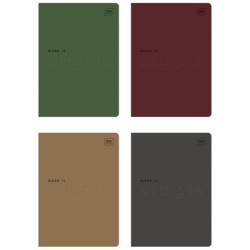 Zeszyt A5/60 Krata  INTERDRUK Simpl 70g