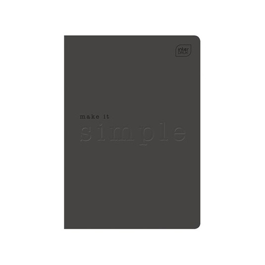 Zeszyt A5/60 Krata  INTERDRUK Simpl 70g