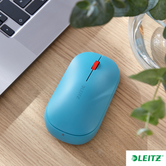 Myszka  bezprzewodowa Leitz Cosy niebieska